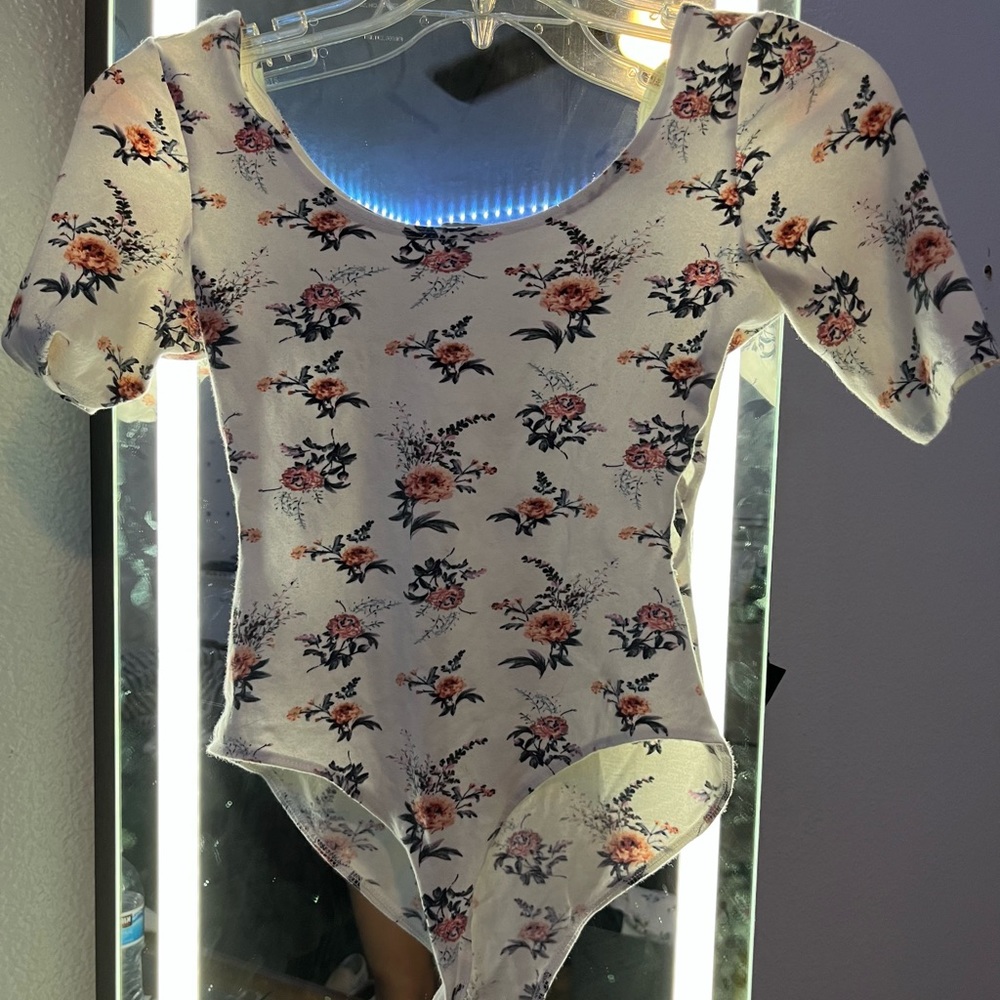 floral body suit